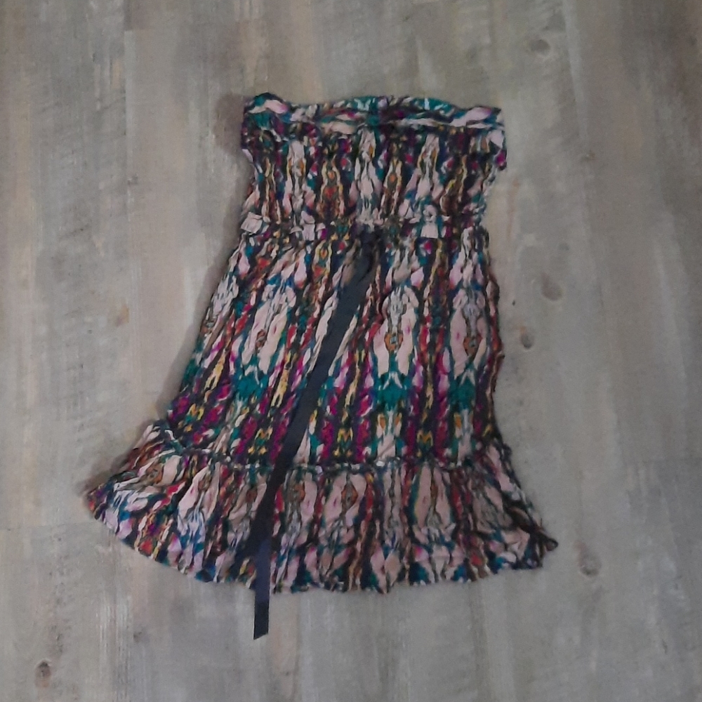 Strapless dress
